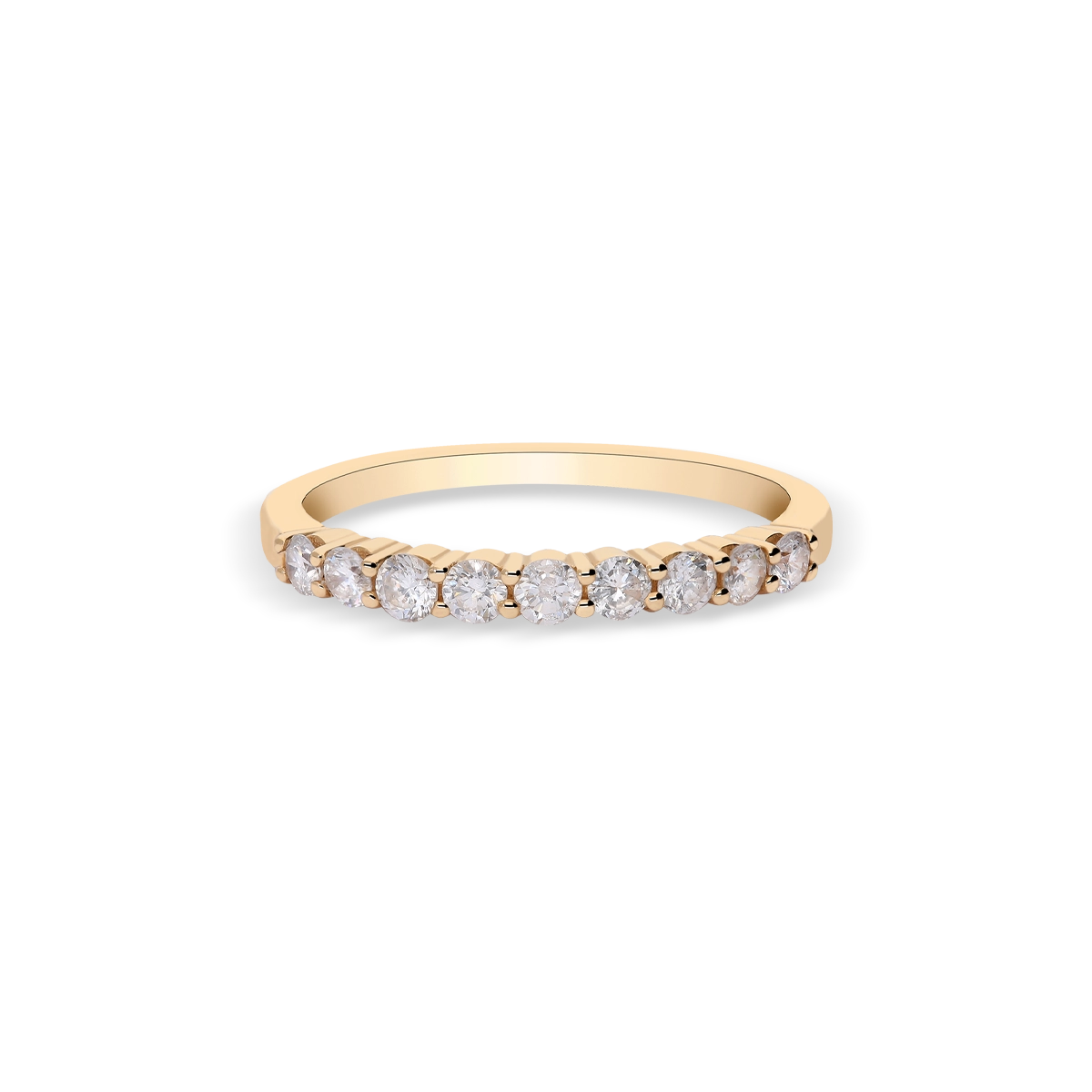 18k gold diamond ring STARS