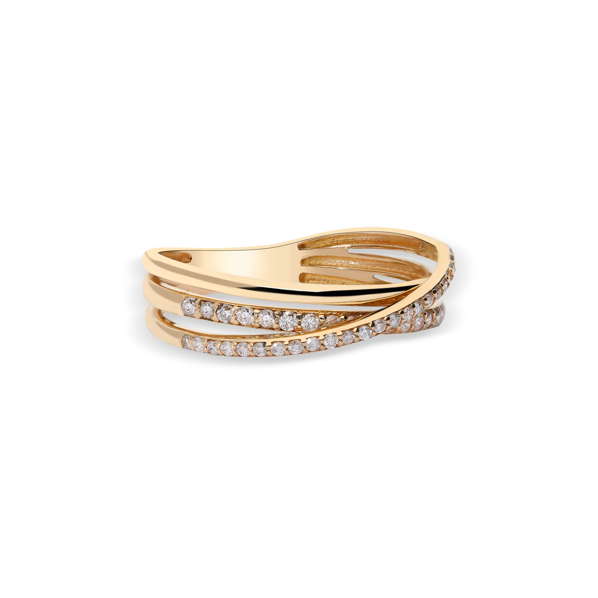 18k gold diamond ring
