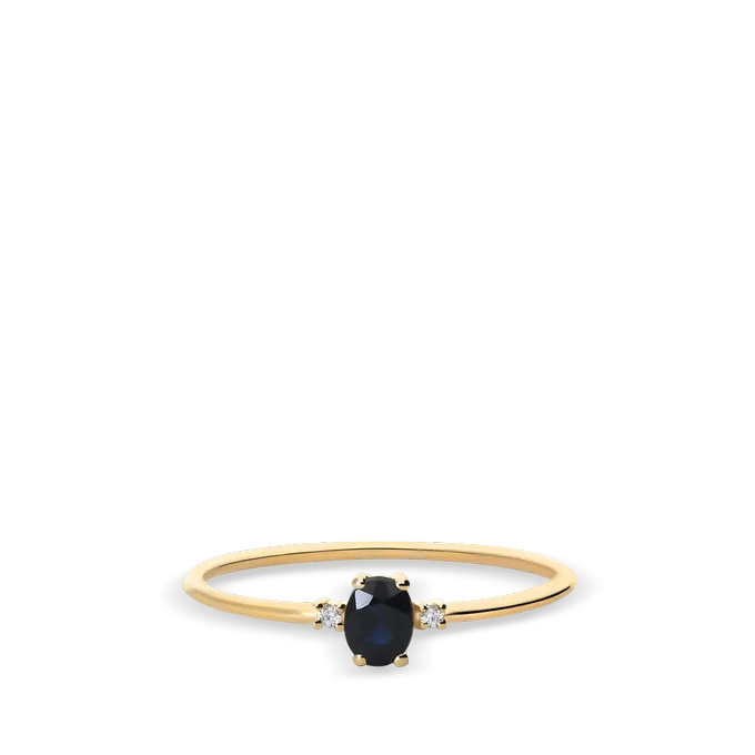 18k gold diamond ring DUSK