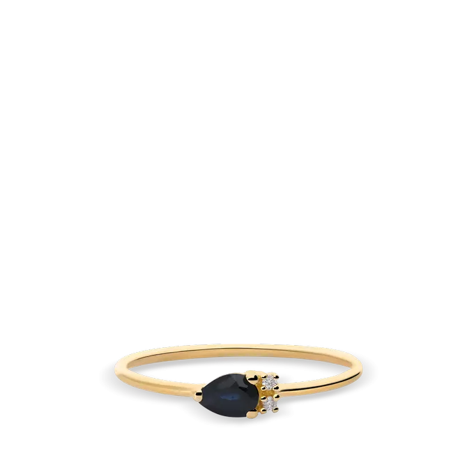 Anillo diamante natural oro 18 quilates DUSK