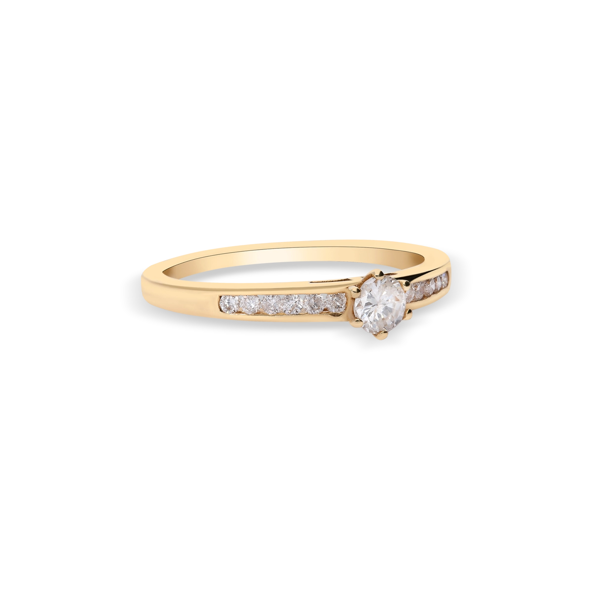18k gold diamond ring COMET