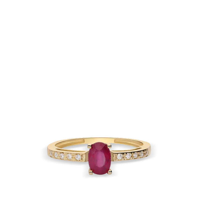 18k gold ring