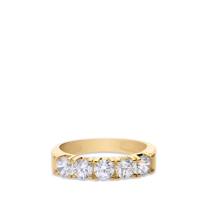 Anillo oro 18 quilates STARFIELD