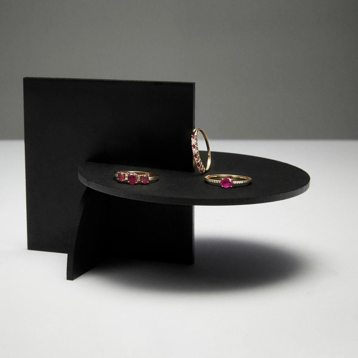 Anillo diamante natural 0.03 ct. oro 18 quilates MAGMA