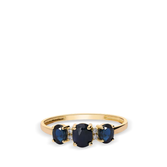 Anillo diamante natural oro 18 quilates DUSK