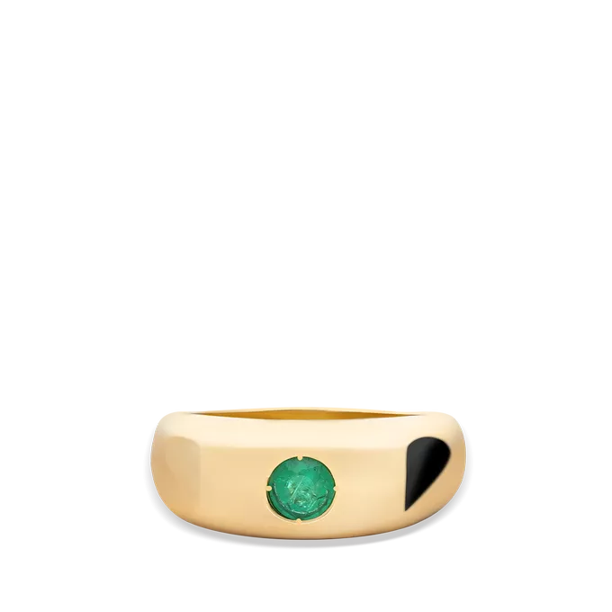 18k gold ring