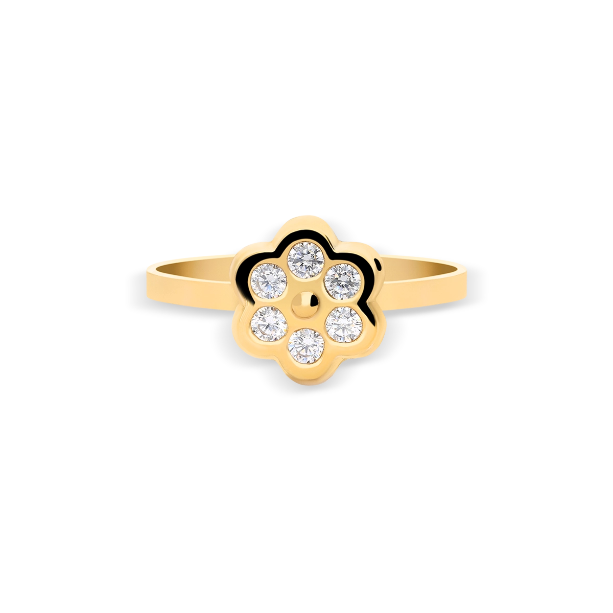 18k gold ring