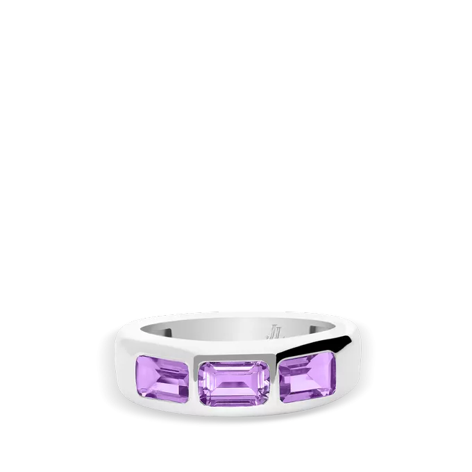 Anillo plata primera ley GLIMMERS