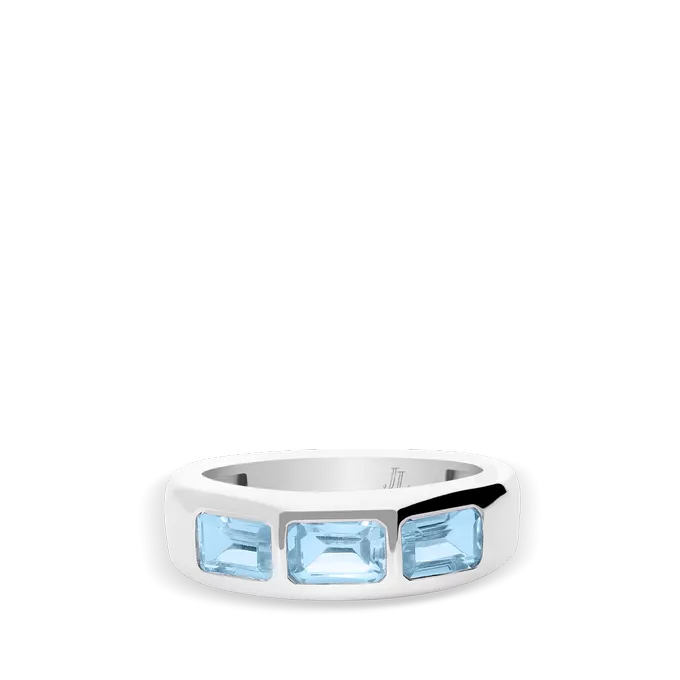 Anillo plata primera ley GLIMMERS