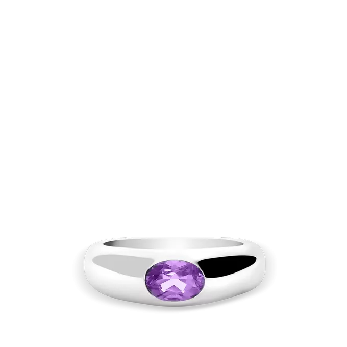 Anillo plata primera ley GLIMMERS