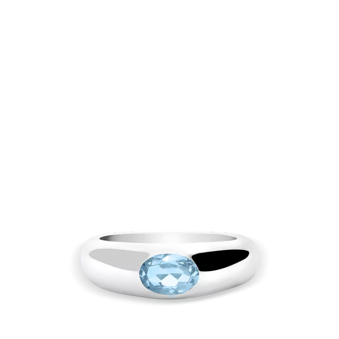 Anillo plata primera ley GLIMMERS