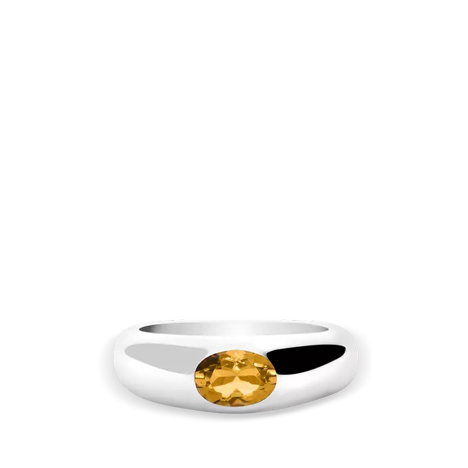 Anillo plata primera ley GLIMMERS