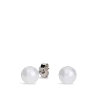 Pendiente oro blanco 18 quilates
