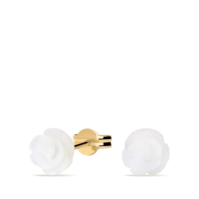 18k gold earrings