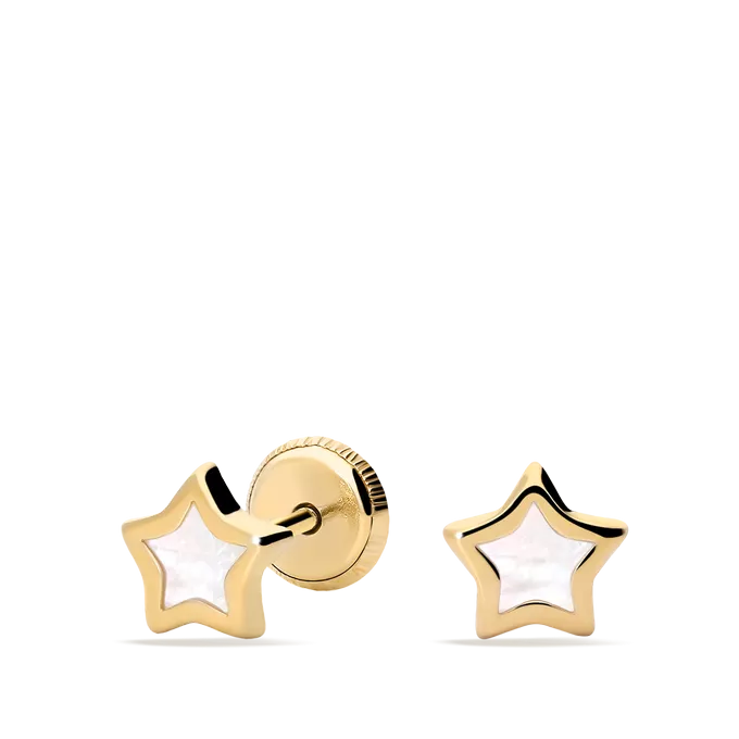 Pendiente oro 18 quilates