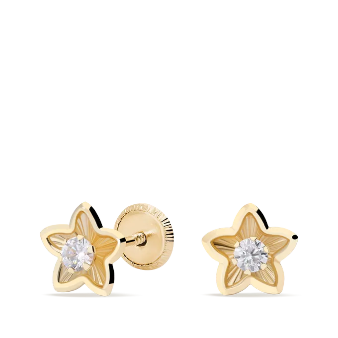 Pendiente oro 18 quilates