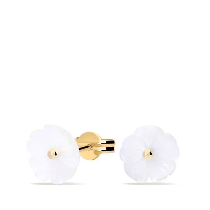 18k gold earrings