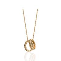 Gargantilla diamante oro 18 quilates