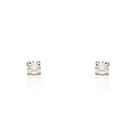 Pendiente diamante oro 18 quilates