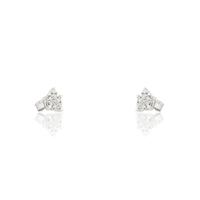 Pendiente diamante oro 18 quilates