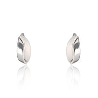 Pendiente oro blanco 18 quilates