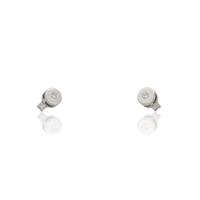 Pendiente diamante oro 18 quilates