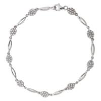 Pulsera oro blanco 18 quilates