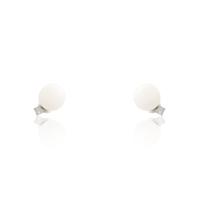 Pendiente oro blanco 18 quilates