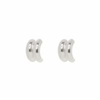 Pendiente oro blanco 18 quilates
