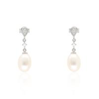 Pendiente diamante oro 18 quilates