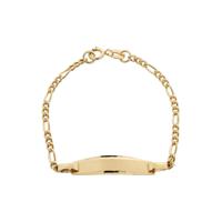 Pulsera esclava bebe oro 18 quilates