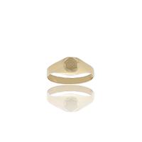 Anillo sello bebe oro 18 quilates