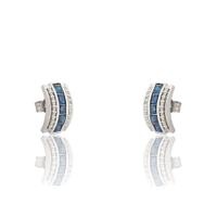 Pendiente diamante oro 18 quilates