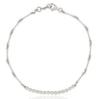 Pulsera diamante oro 18 quilates