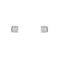 Pendiente diamante oro 18 quilates