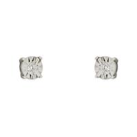 Pendiente diamante oro 18 quilates