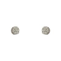 Pendiente diamante oro 18 quilates