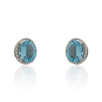 Pendiente diamante oro 18 quilates