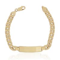 Pulsera esclava hombre oro 18 quilates