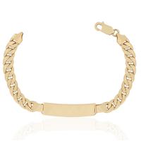 Pulsera esclava hombre oro 18 quilates