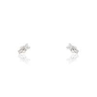 Pendiente diamante oro 18 quilates