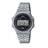 Reloj Casio Collection retro plateado