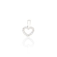 Colgante oro blanco 18 quilates