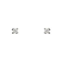 Pendiente diamante oro 18 quilates