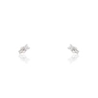 Pendiente diamante oro 18 quilates