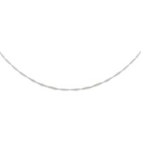 Cadena oro blanco 18 quilates
