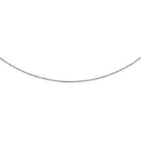 Cadena oro blanco 18 quilates