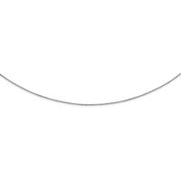 Cadena oro blanco 18 quilates