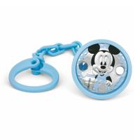 Cadena portachupetes Mickey Bebe Azul
