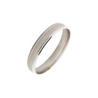 Alianza oro blanco 18 quilates